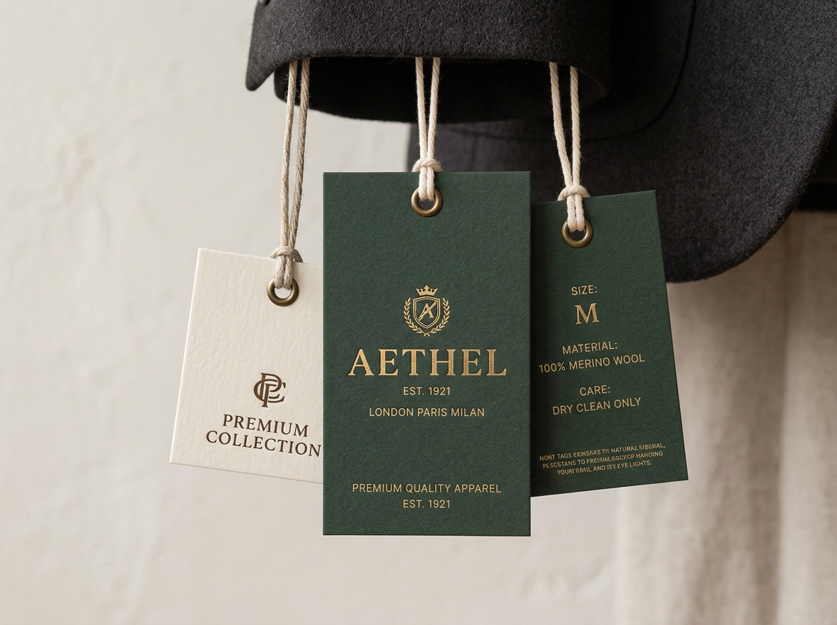 Apparel Garment Hangtags